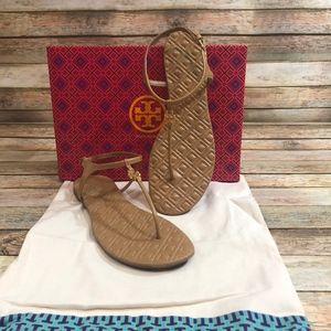 NIB Tory Burch Marion Quilted Sandal.